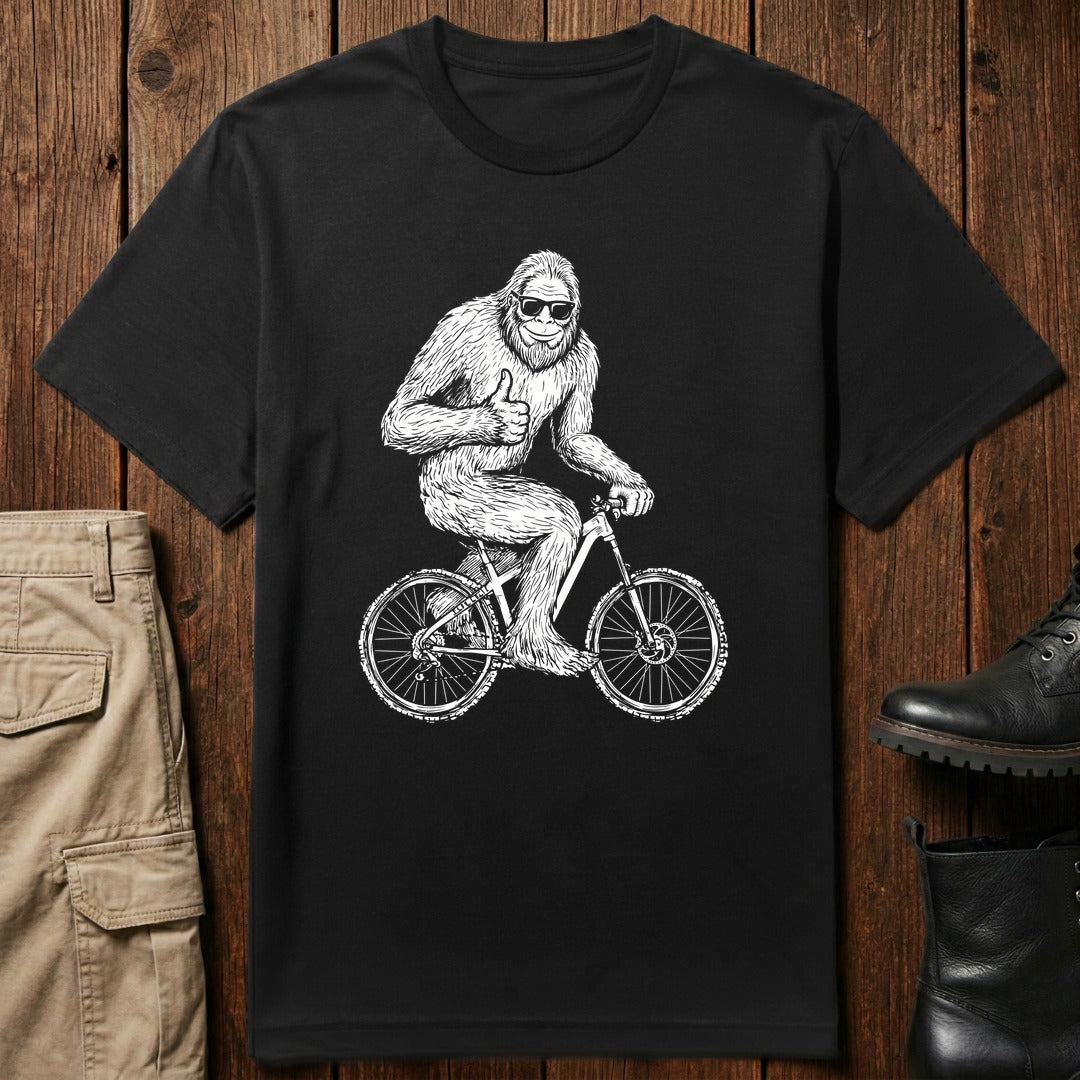 Sasquatch Biker T-Shirt