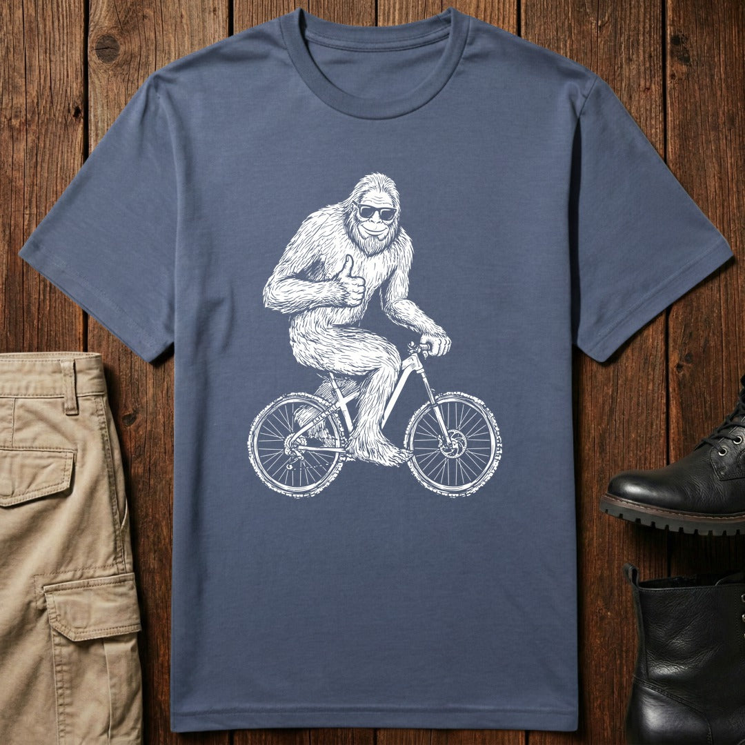 Sasquatch Biker T-Shirt