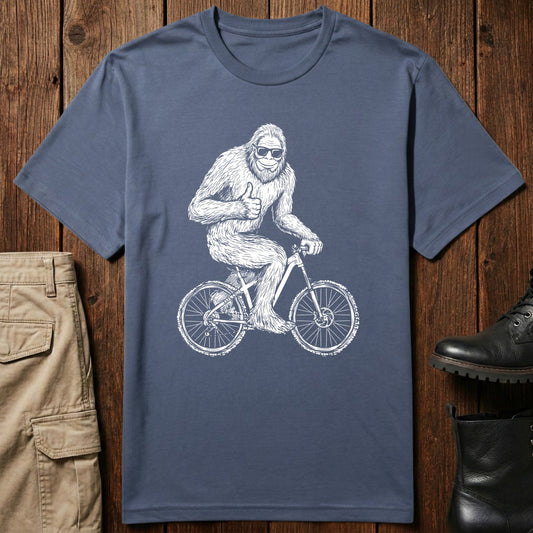 Sasquatch Biker T-Shirt