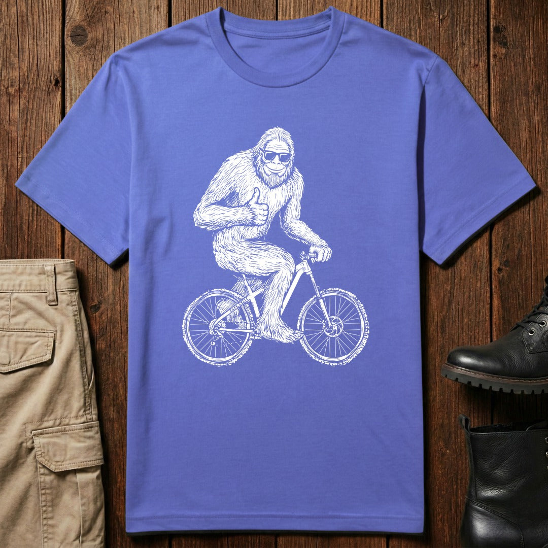 Sasquatch Biker T-Shirt