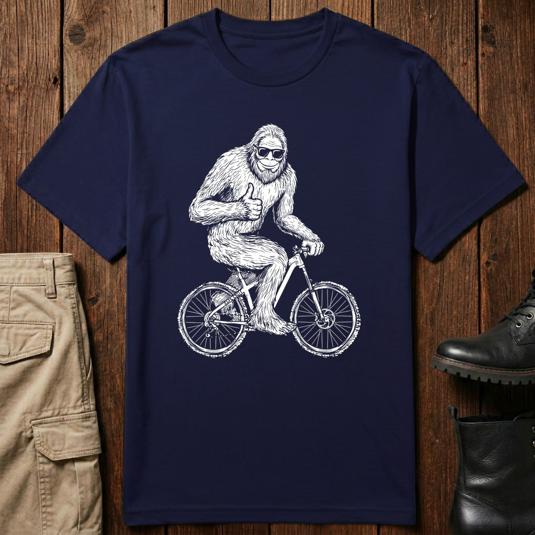 Sasquatch Biker T-Shirt