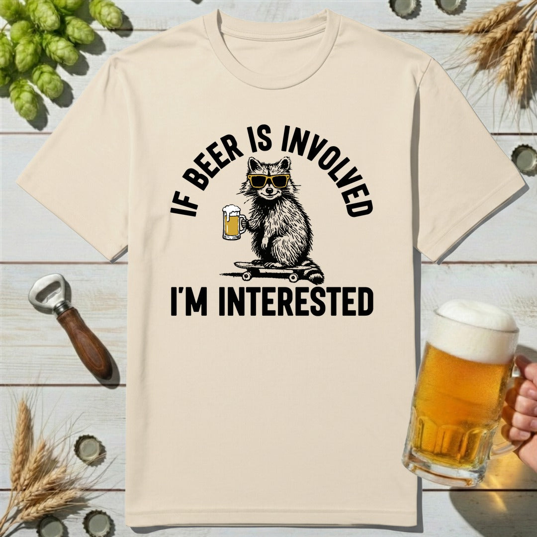 Skater Raccoon T-Shirt