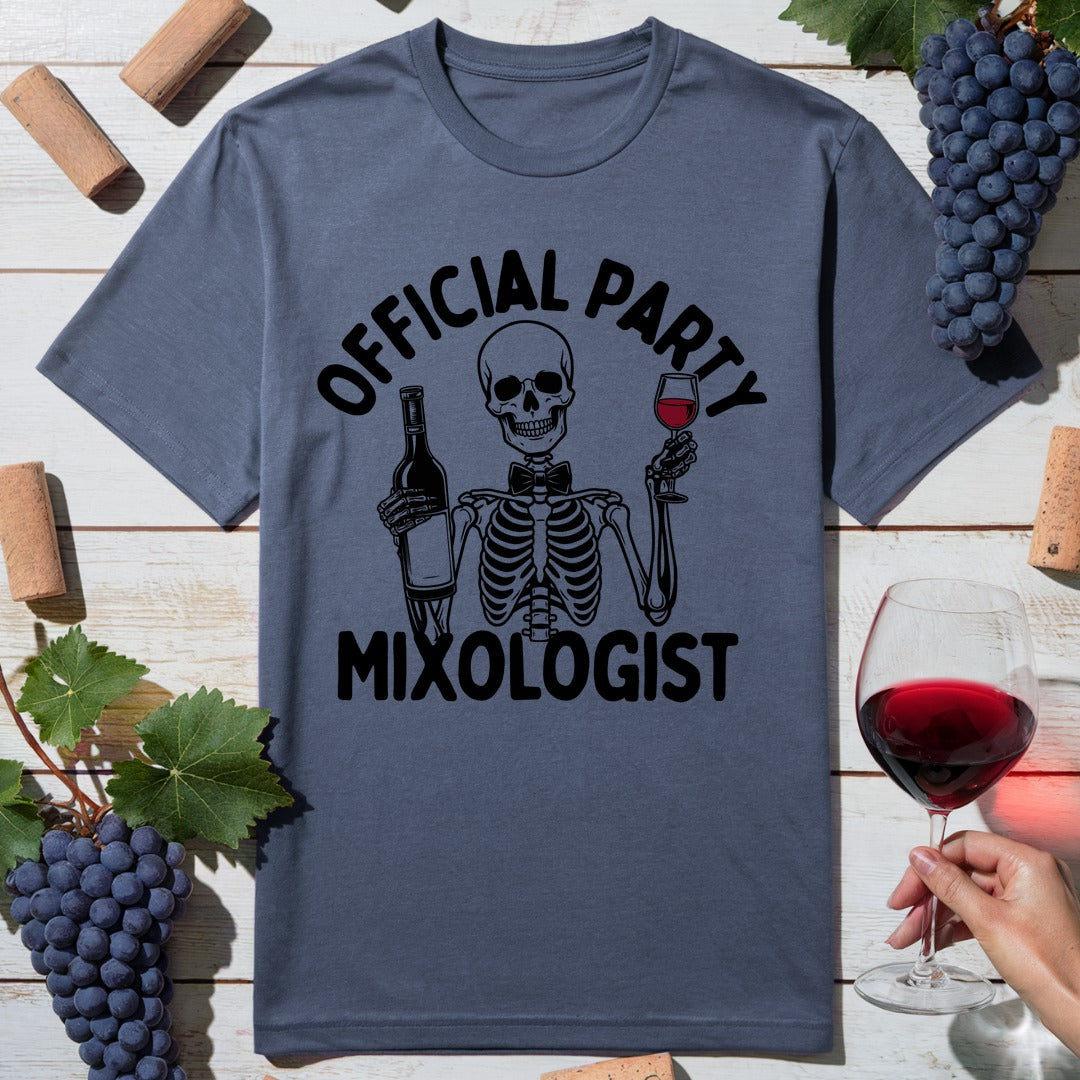 Skeleton Mixologist T-Shirt