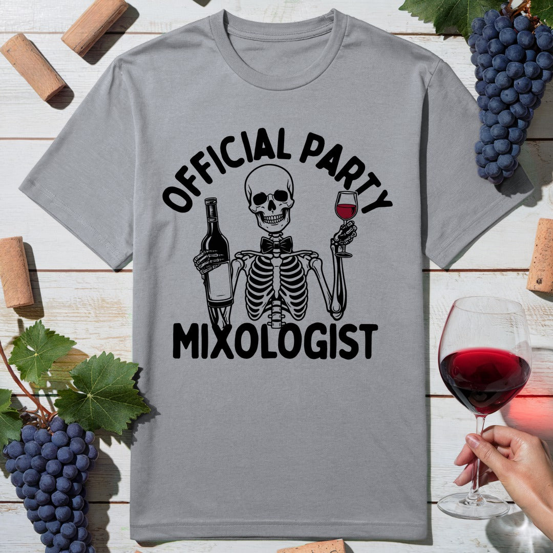 Skeleton Mixologist T-Shirt