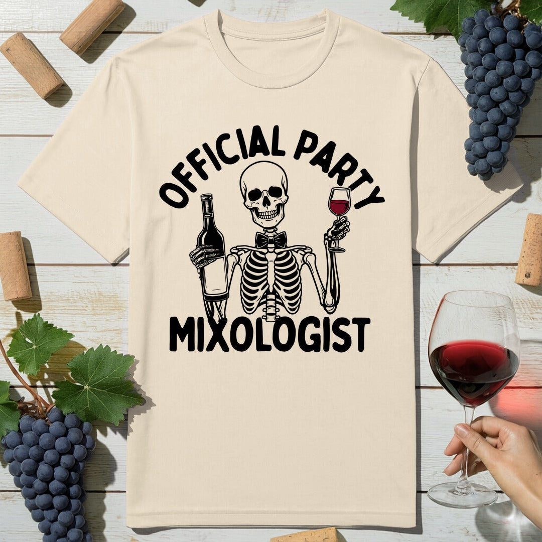 Skeleton Mixologist T-Shirt