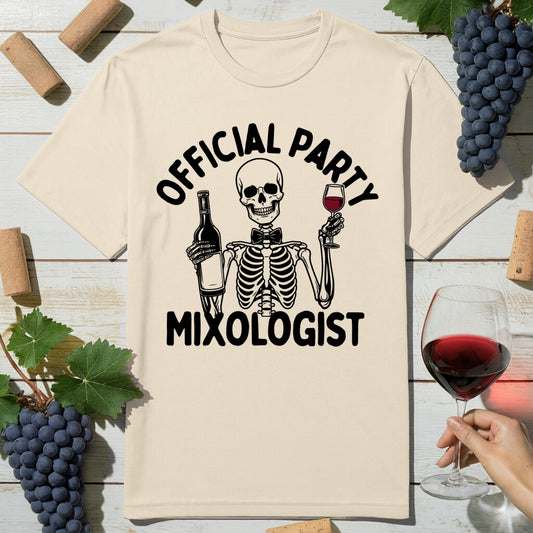 Skeleton Mixologist T-Shirt