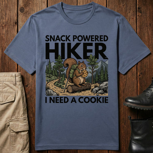 Snack Powered Hiker T-Shirt