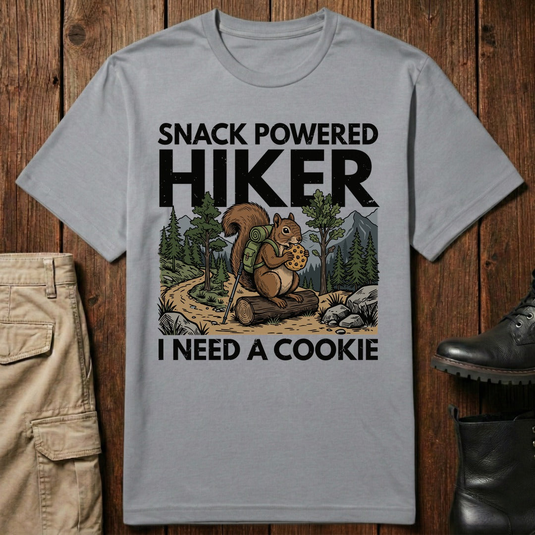 Snack Powered Hiker T-Shirt