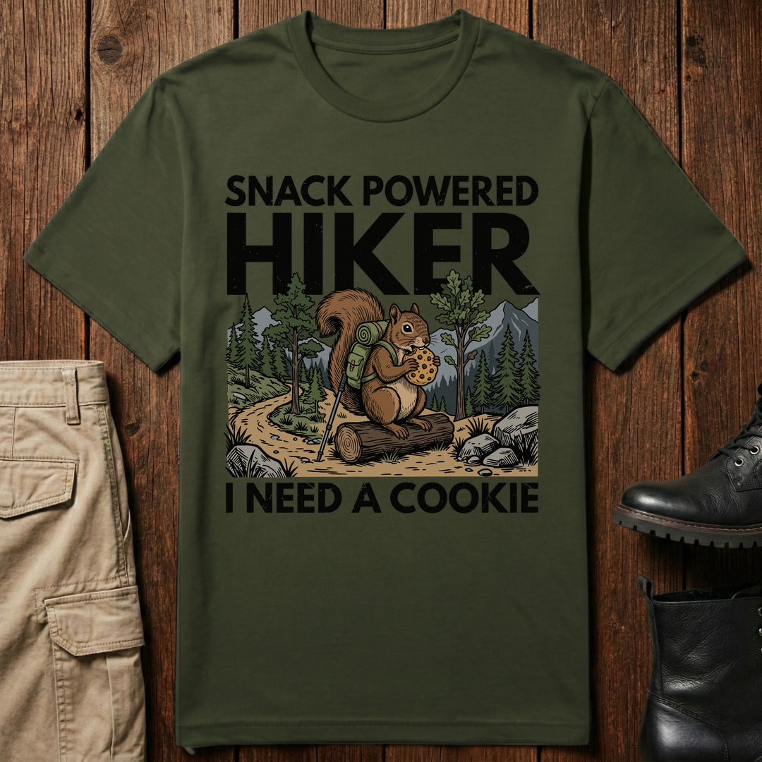Snack Powered Hiker T-Shirt