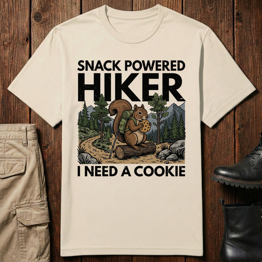 Snack Powered Hiker T-Shirt