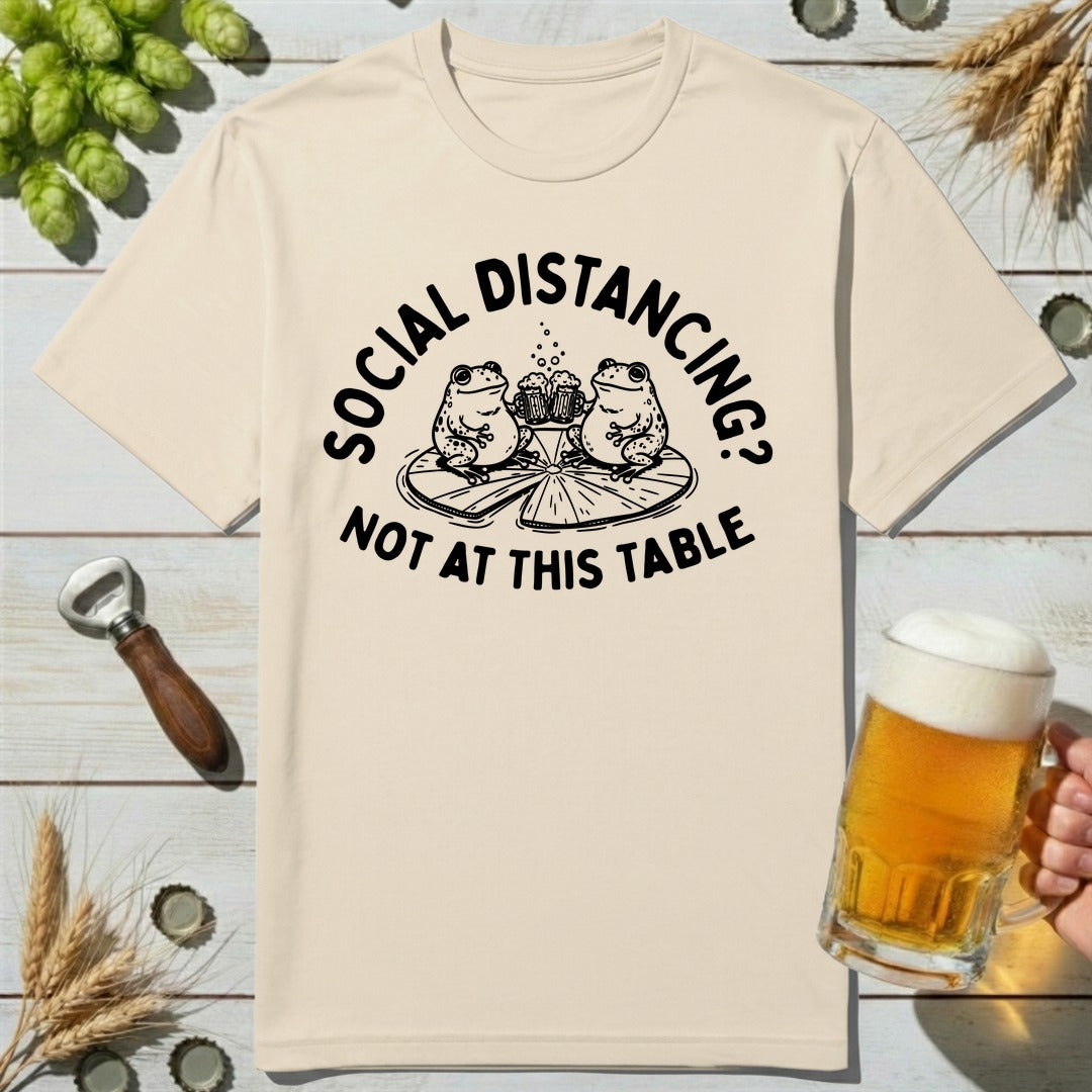 Social Distancing Beer T-Shirt