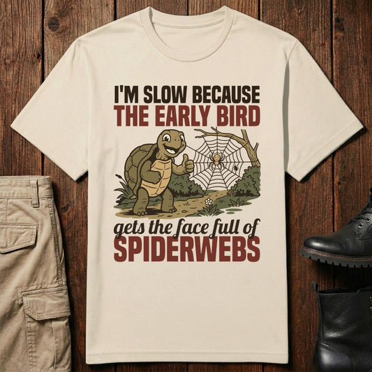Spiderweb Turtle T-Shirt