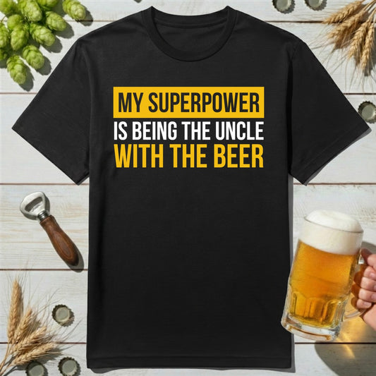 Superpower Uncle T-Shirt