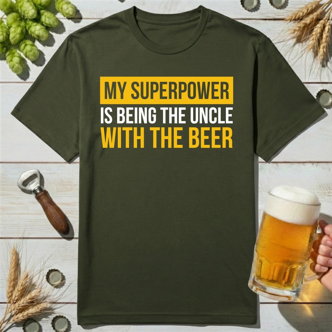 Superpower Uncle T-Shirt