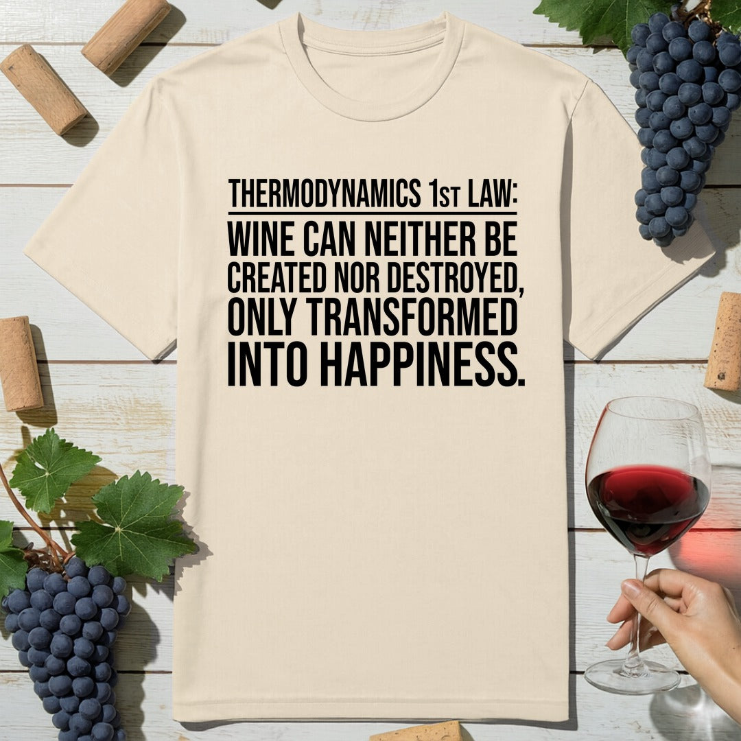 Thermodynamic Wine T-Shirt