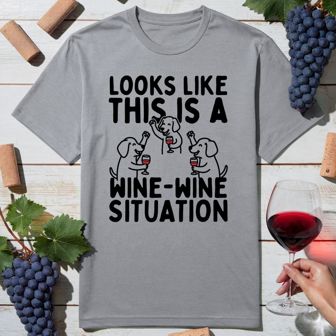 Toasting Wine T-Shirt