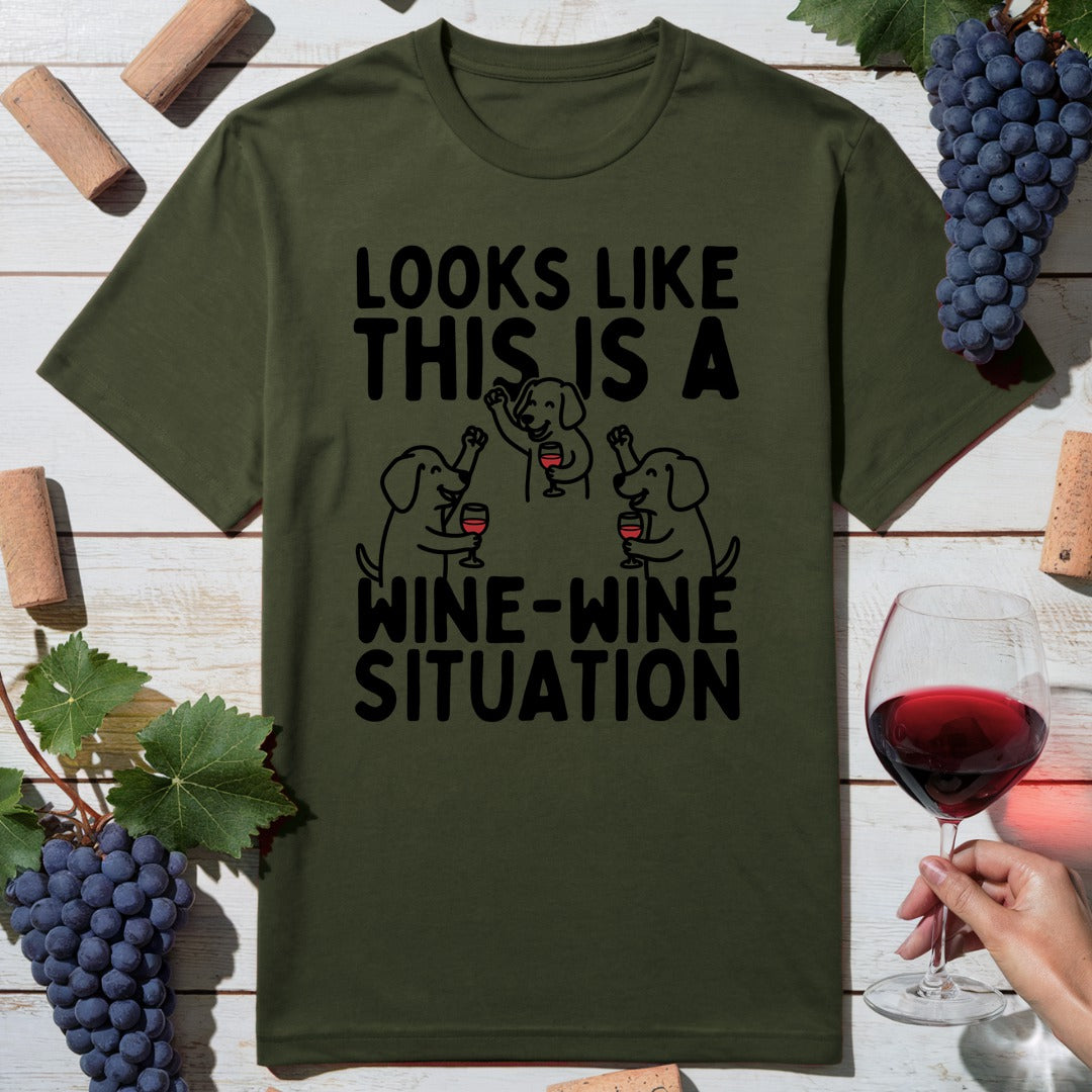 Toasting Wine T-Shirt