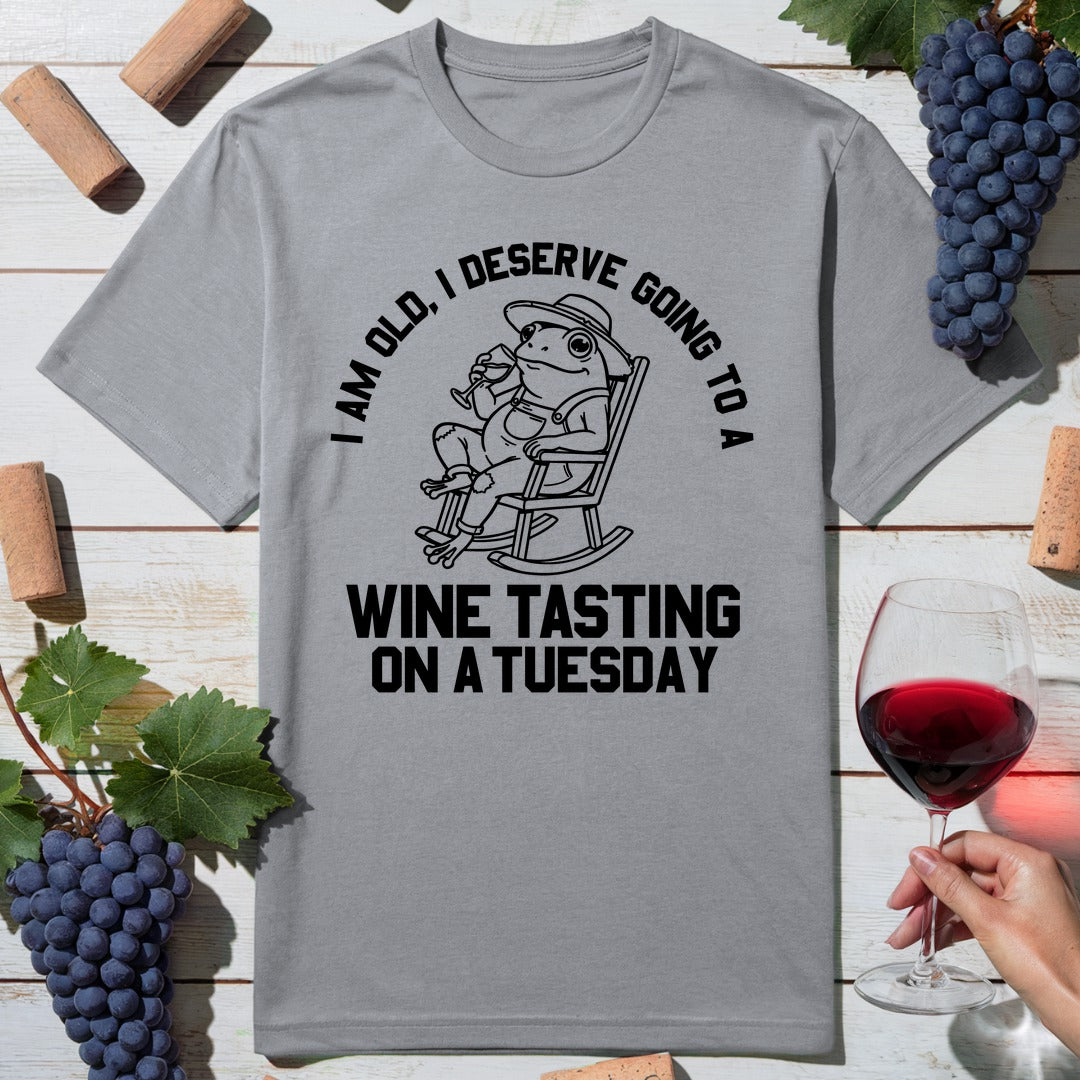 Tuesday Wine Tasting T-Shirt