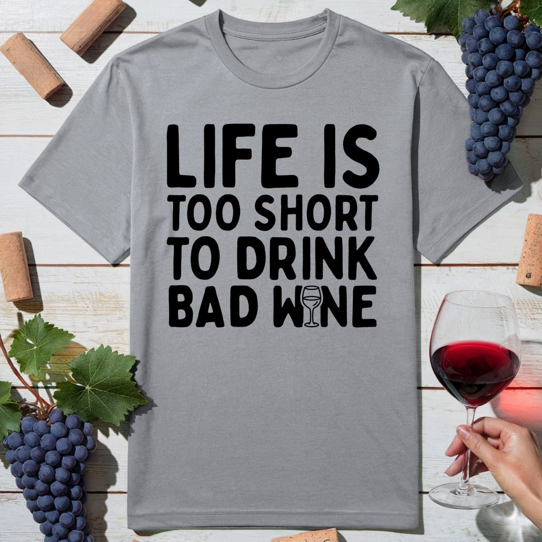 Typography Wine T-Shirt