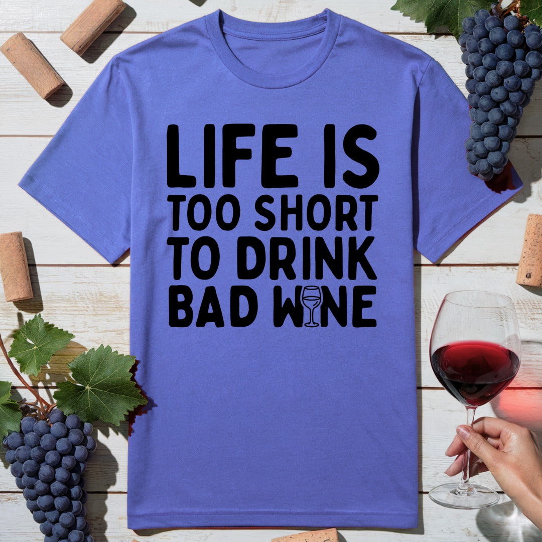 Typography Wine T-Shirt
