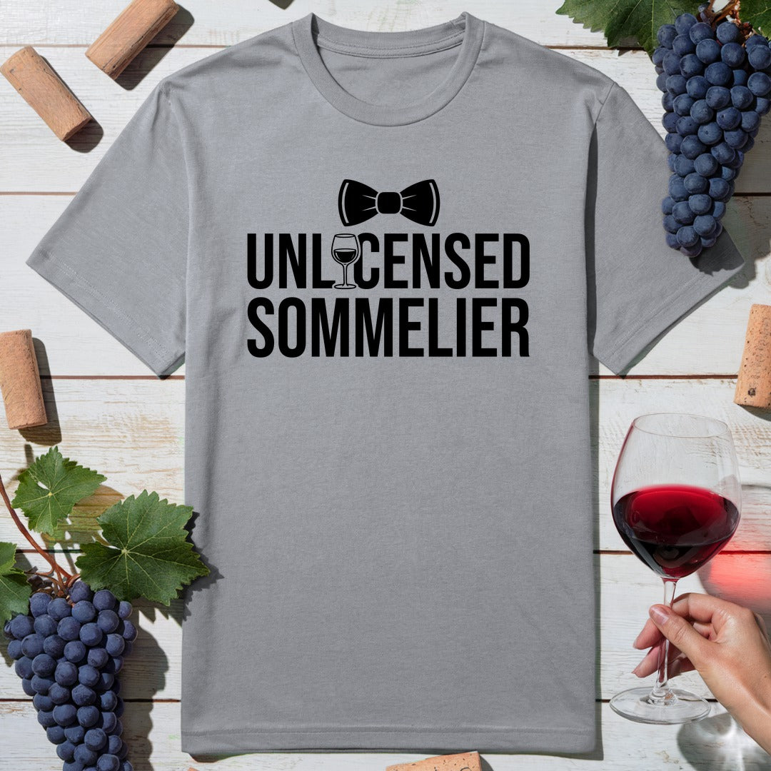 Unlicensed Sommelier Style T-Shirt