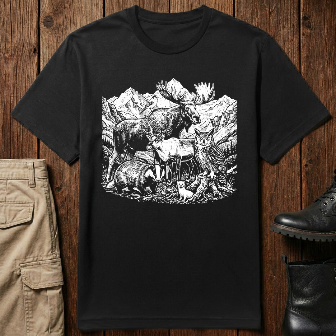 Wilderness Scene T-Shirt