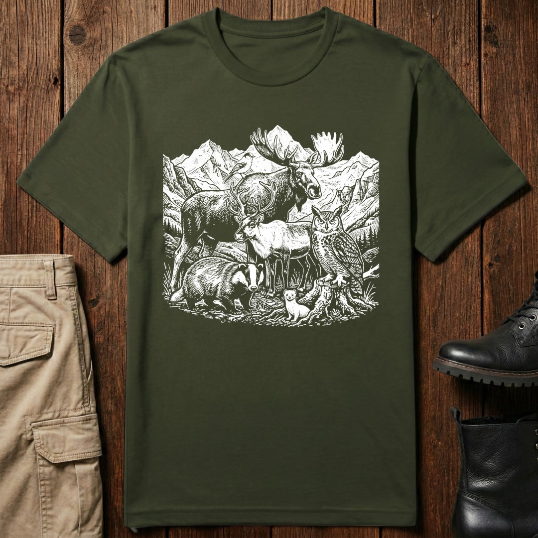 Wilderness Scene T-Shirt