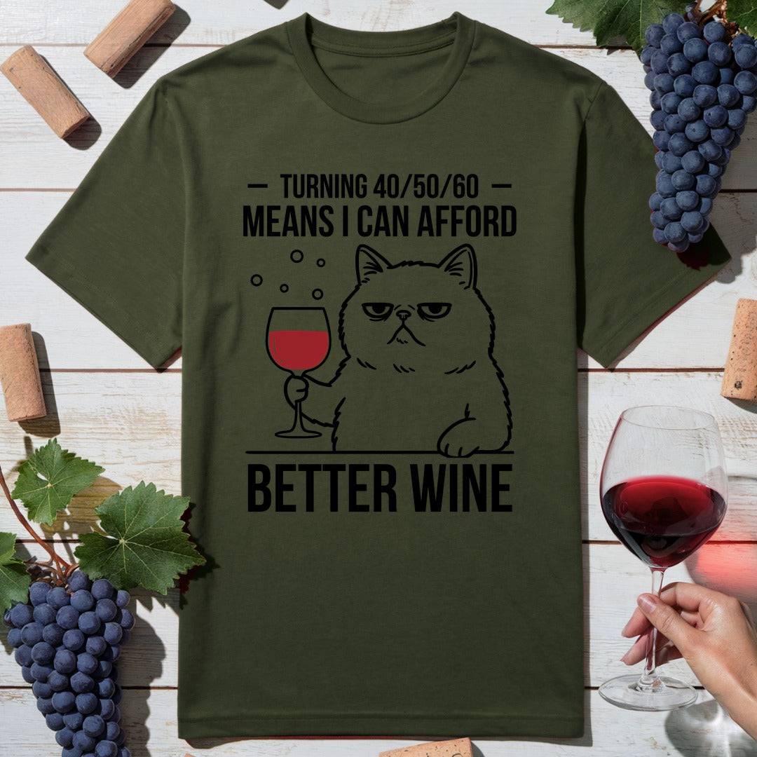 Wine Cat T-Shirt