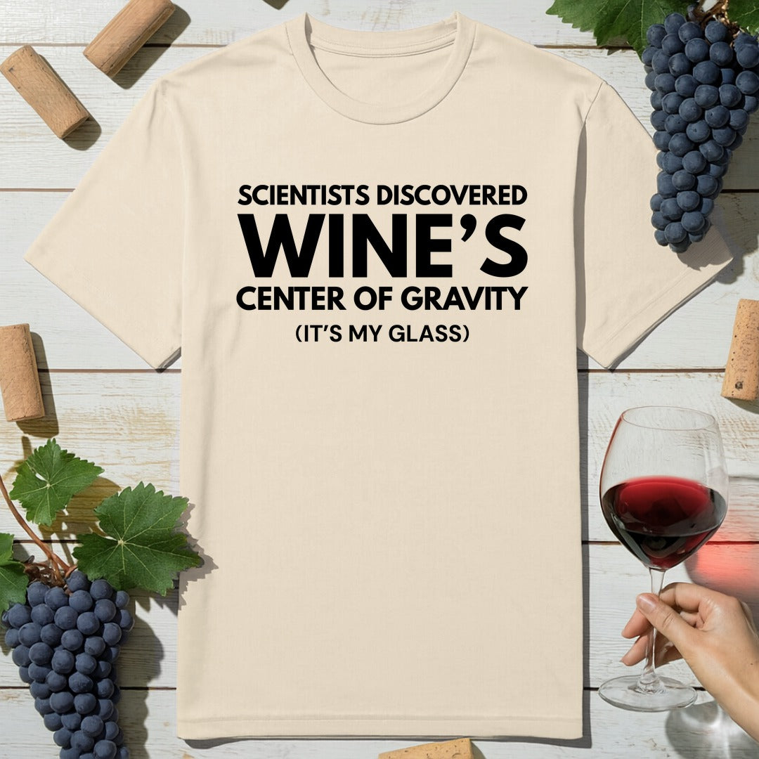 Wine Gravity Center T-Shirt