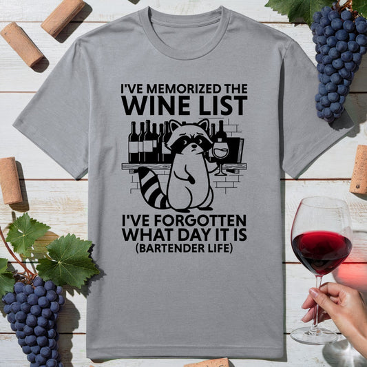 Wine List T-Shirt