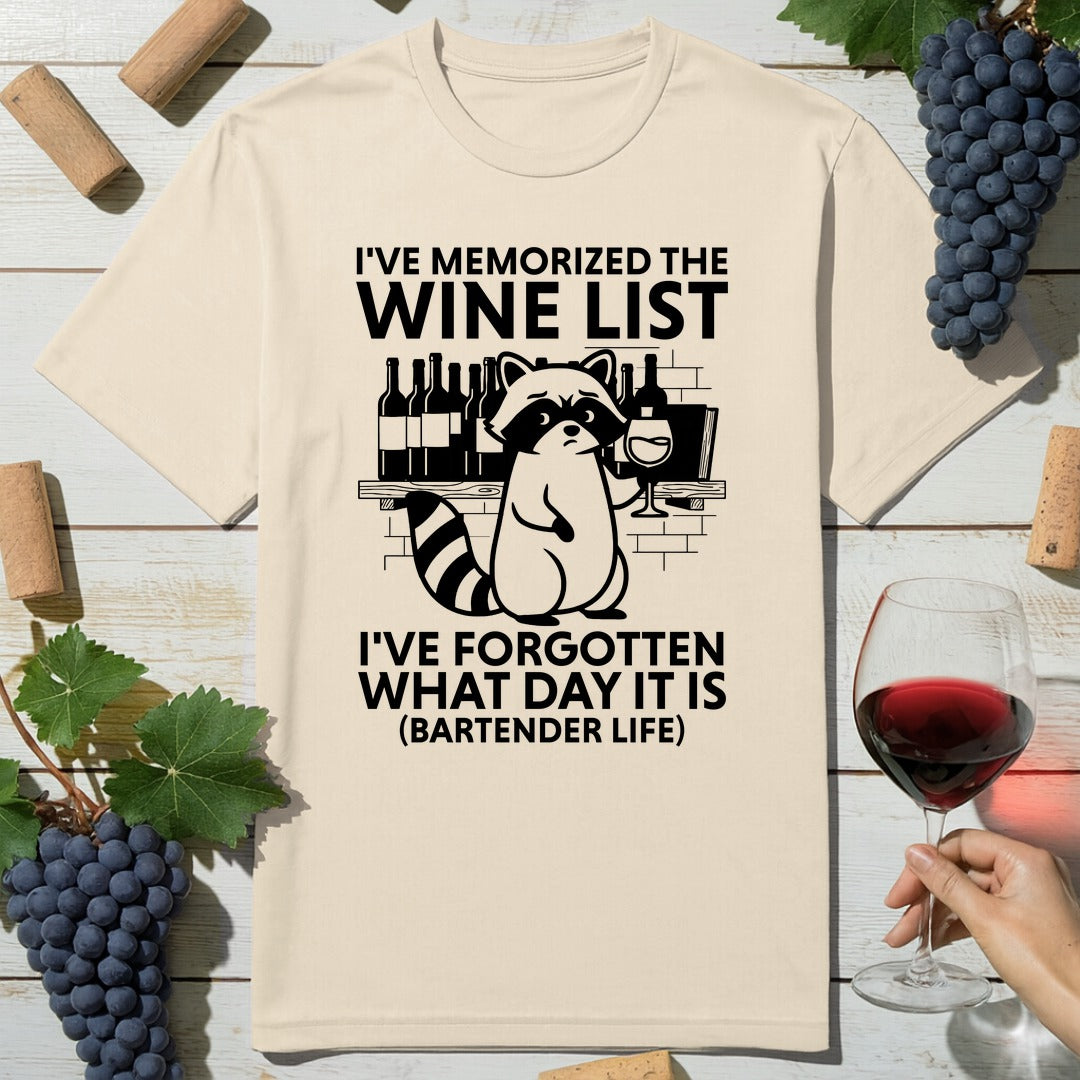 Wine List T-Shirt