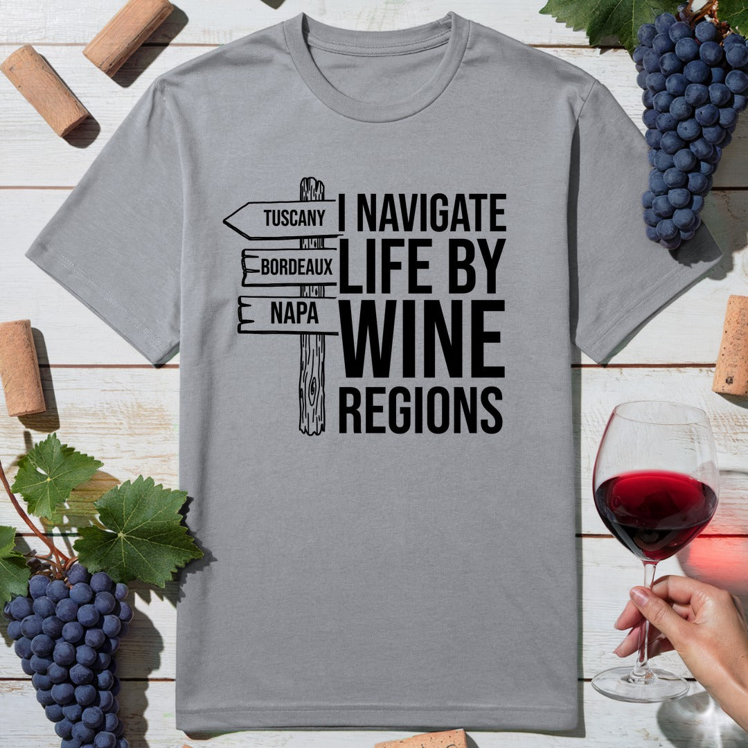 Wine Regions T-Shirt
