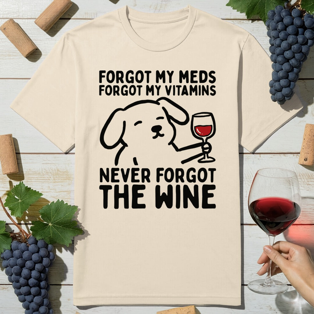 Wine Vitamins T-Shirt